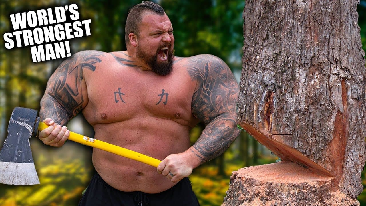 Youtube video thumbnail from Eddie Hall The Beast's channel.
